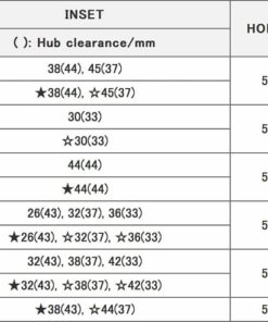 Японские диски RAYS BLACK FLEET V205C Параметры | Каталог Wheelsnheels.ru