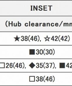 Японские диски RAYS BLACK FLEET V625C Параметры | Каталог Wheelsnheels.ru
