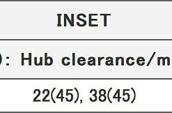 Японские диски RAYS Daytona FDX F6 Параметры | Каталог Wheelsnheels.ru