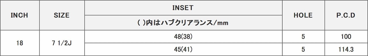 Японские диски RAYS HFULLCROSS CROSS SLEEKERS HS9 Параметры | Каталог Wheelsnheels.ru
