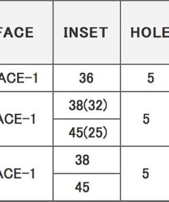 Японские диски RAYS Homura 2X7 Параметры | Каталог Wheelsnheels.ru