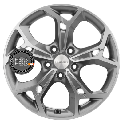 Диски Khomen Wheels KHW1702 (Octavia) | Каталог Wheelsnheels.ru
