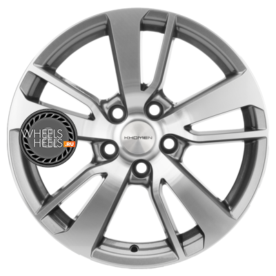 Диски Khomen Wheels KHW1704 (Outlander) | Каталог Wheelsnheels.ru