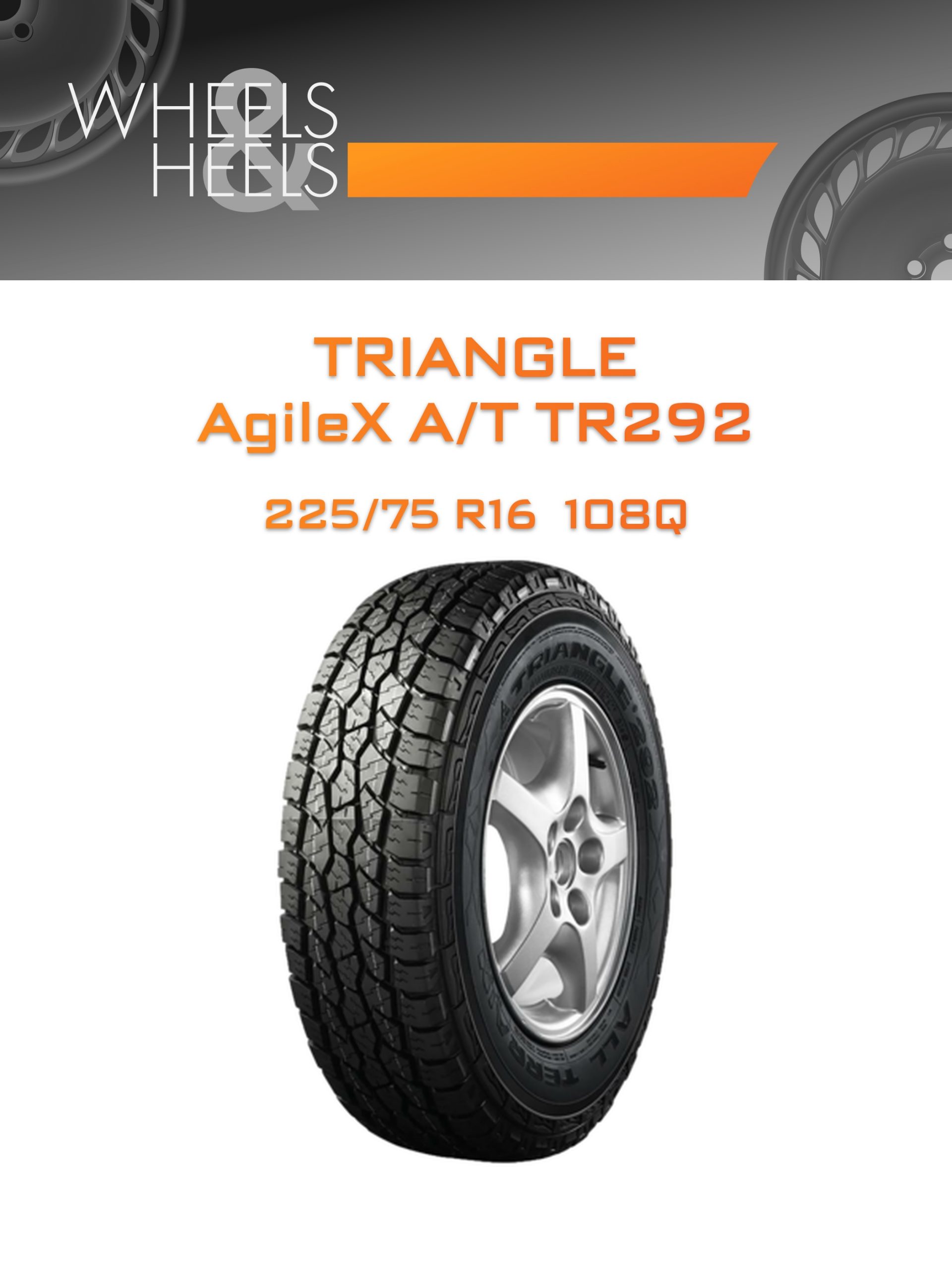 Шины Triangle AgileX A/T TR292 | Каталог Wheelsnheels.ru