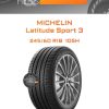 Шины Michelin Latitude Sport 3 | Каталог Wheelsnheels.ru