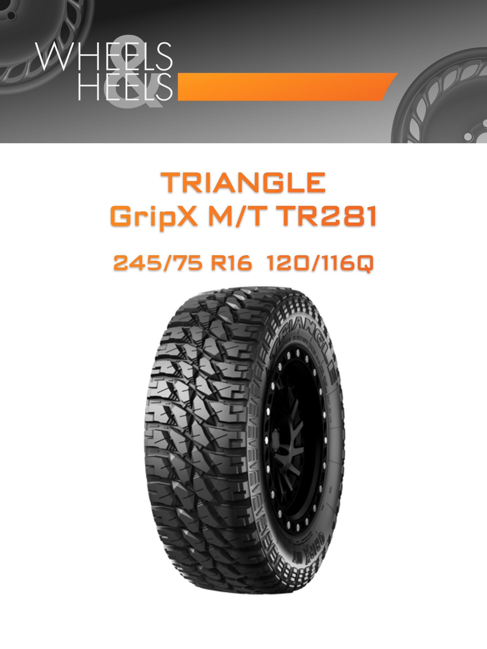 Шины Triangle GripX M/T TR281 | Каталог Wheelsnheels.ru