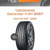 Шины Yokohama Geolandar X-CV G057 | Каталог Wheelsnheels.ru