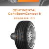 Шины Continental ContiSportContact 5 | Каталог Wheelsnheels.ru