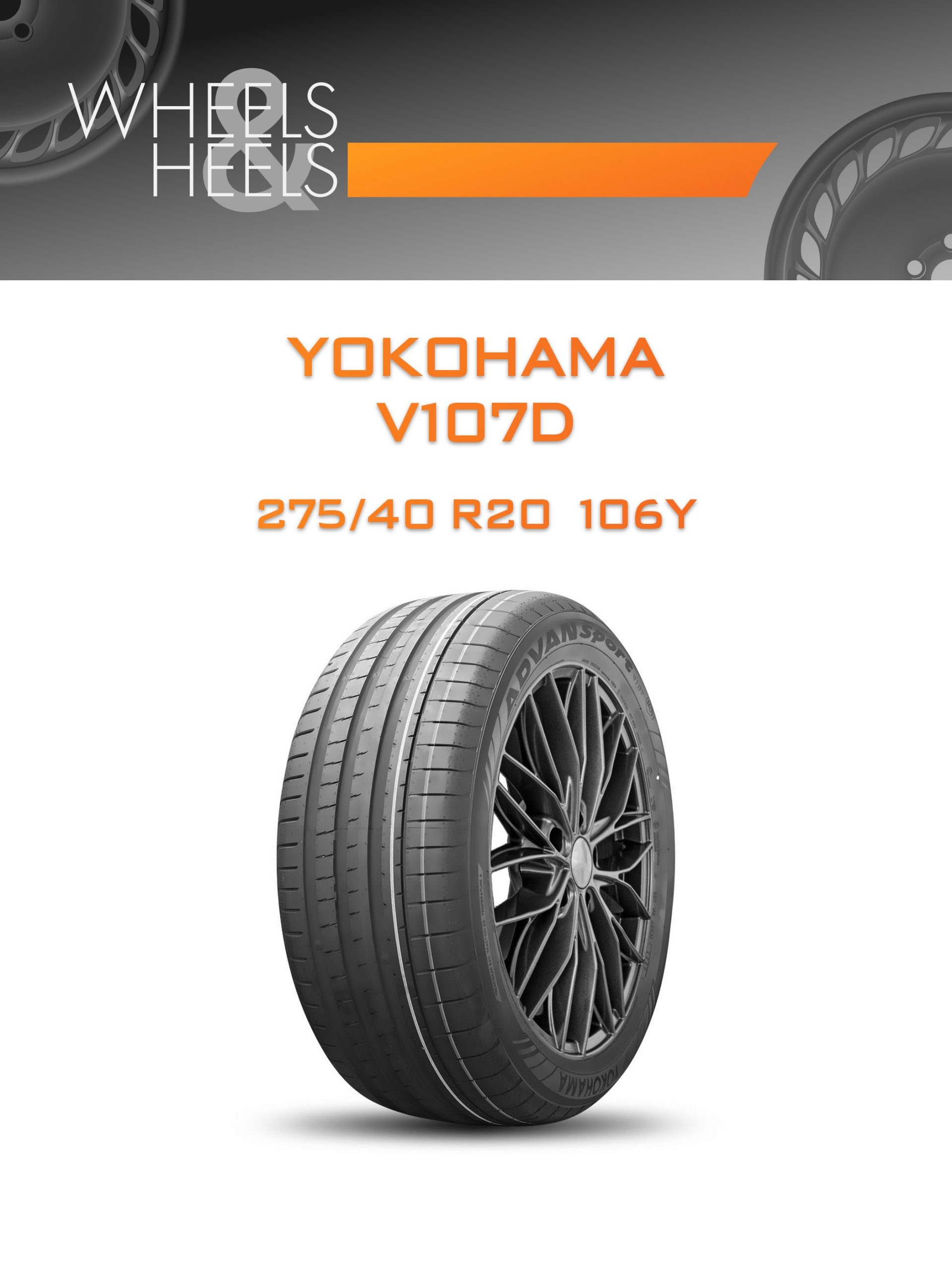 Шины Yokohama V107D | Каталог Wheelsnheels.ru