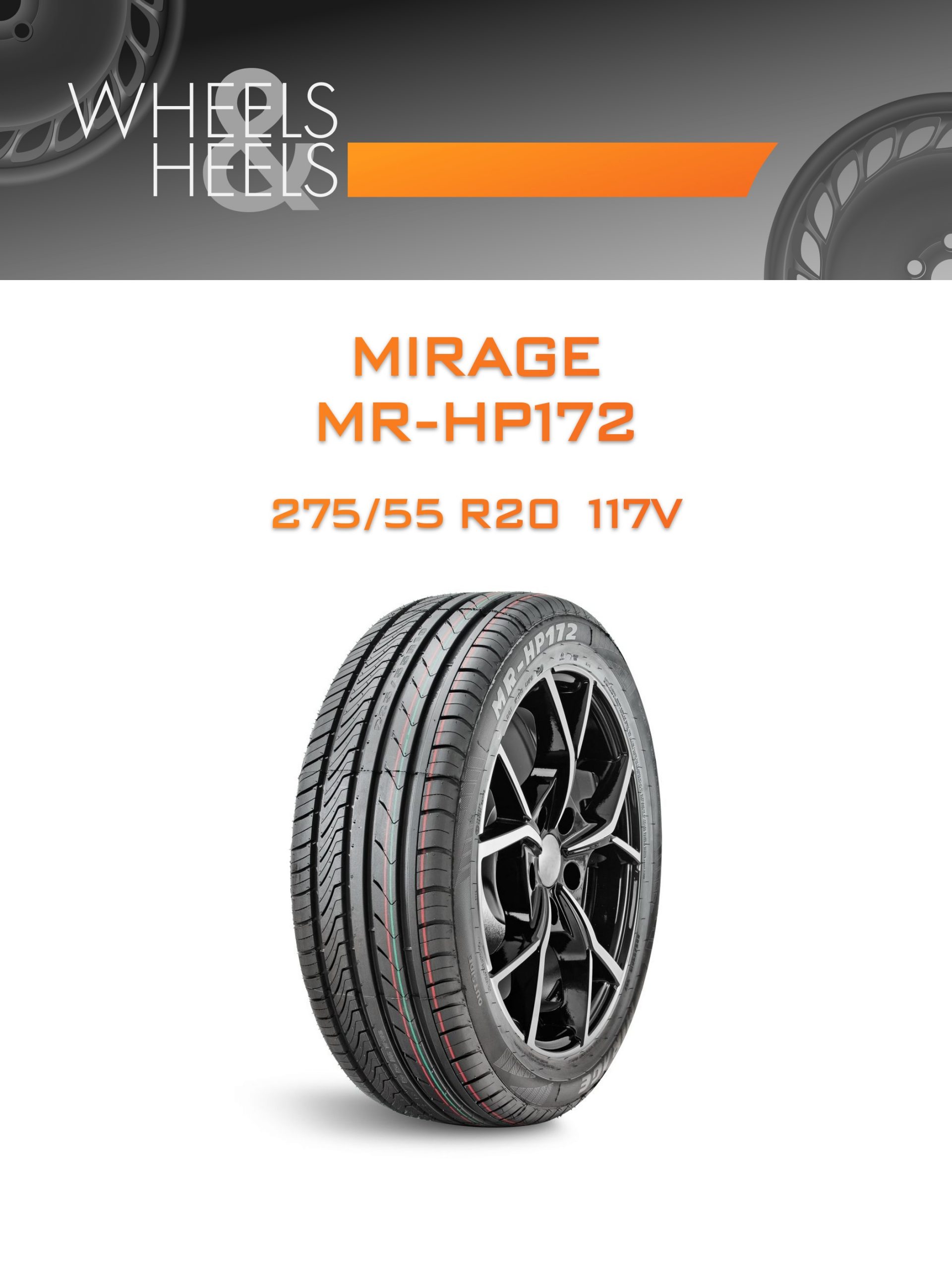 Шины MIRAGE MR-HP172 | Каталог Wheelsnheels.ru