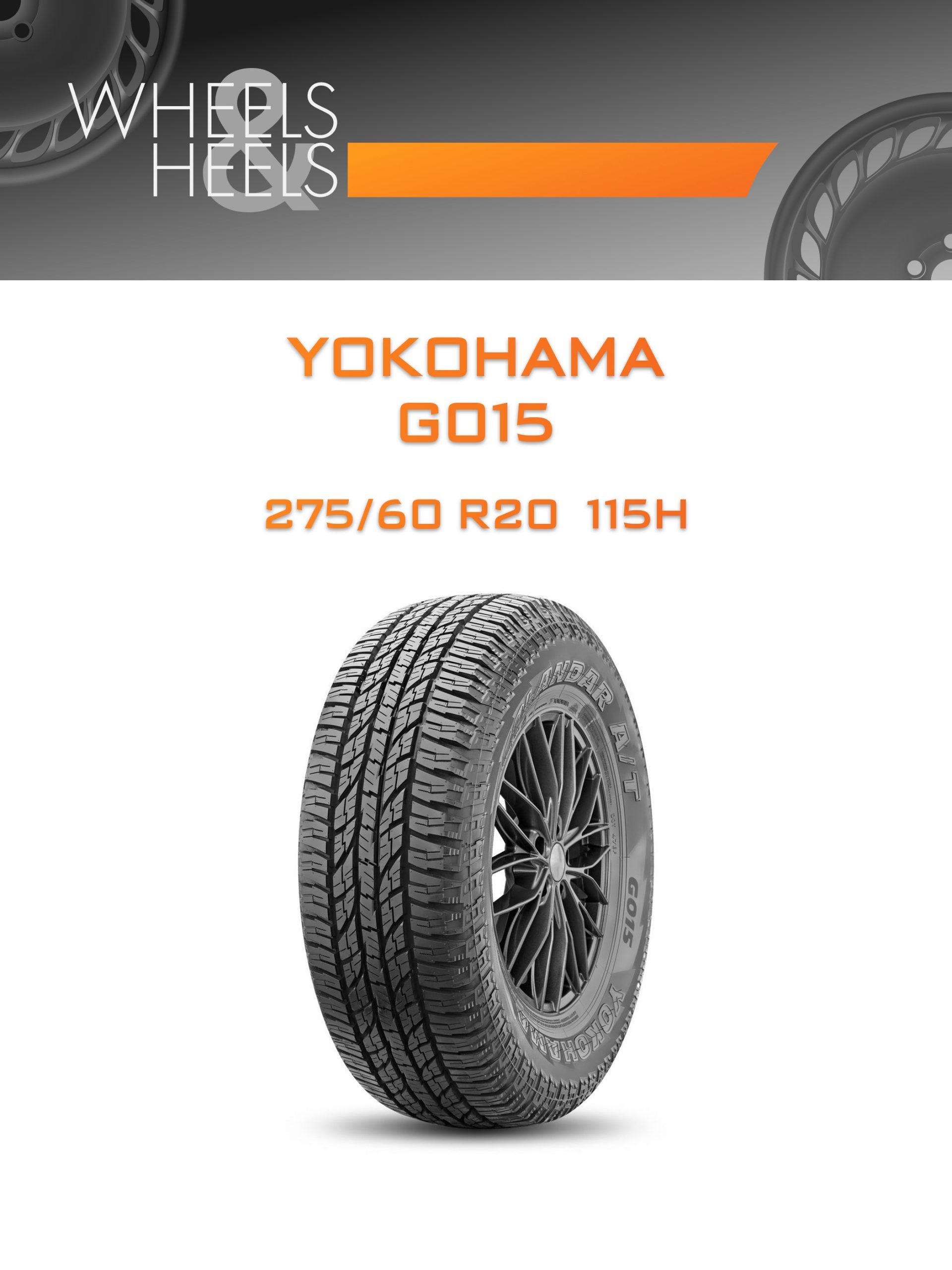 Шины Yokohama G015 | Каталог Wheelsnheels.ru