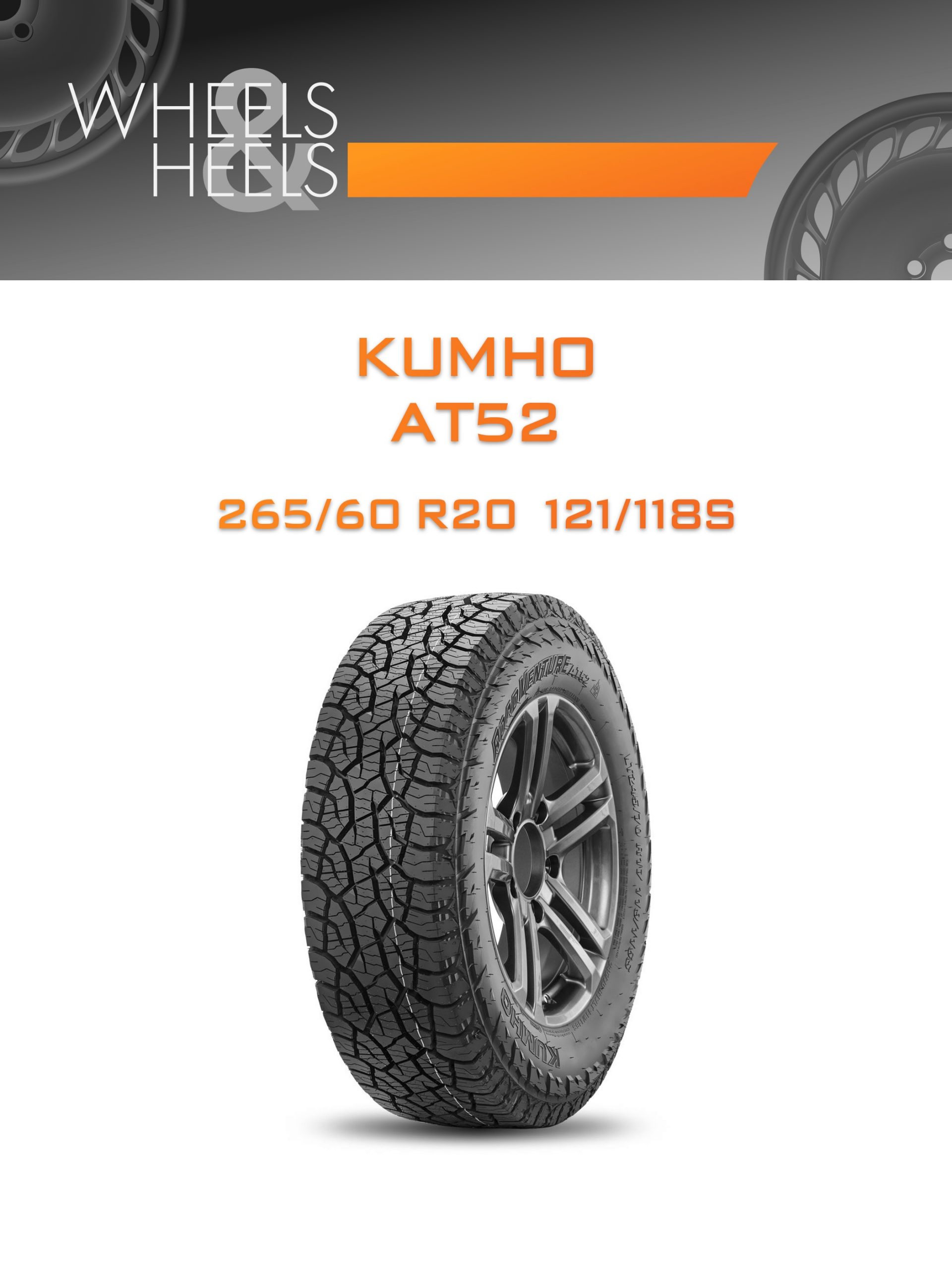 Шины Kumho AT52 | Каталог Wheelsnheels.ru