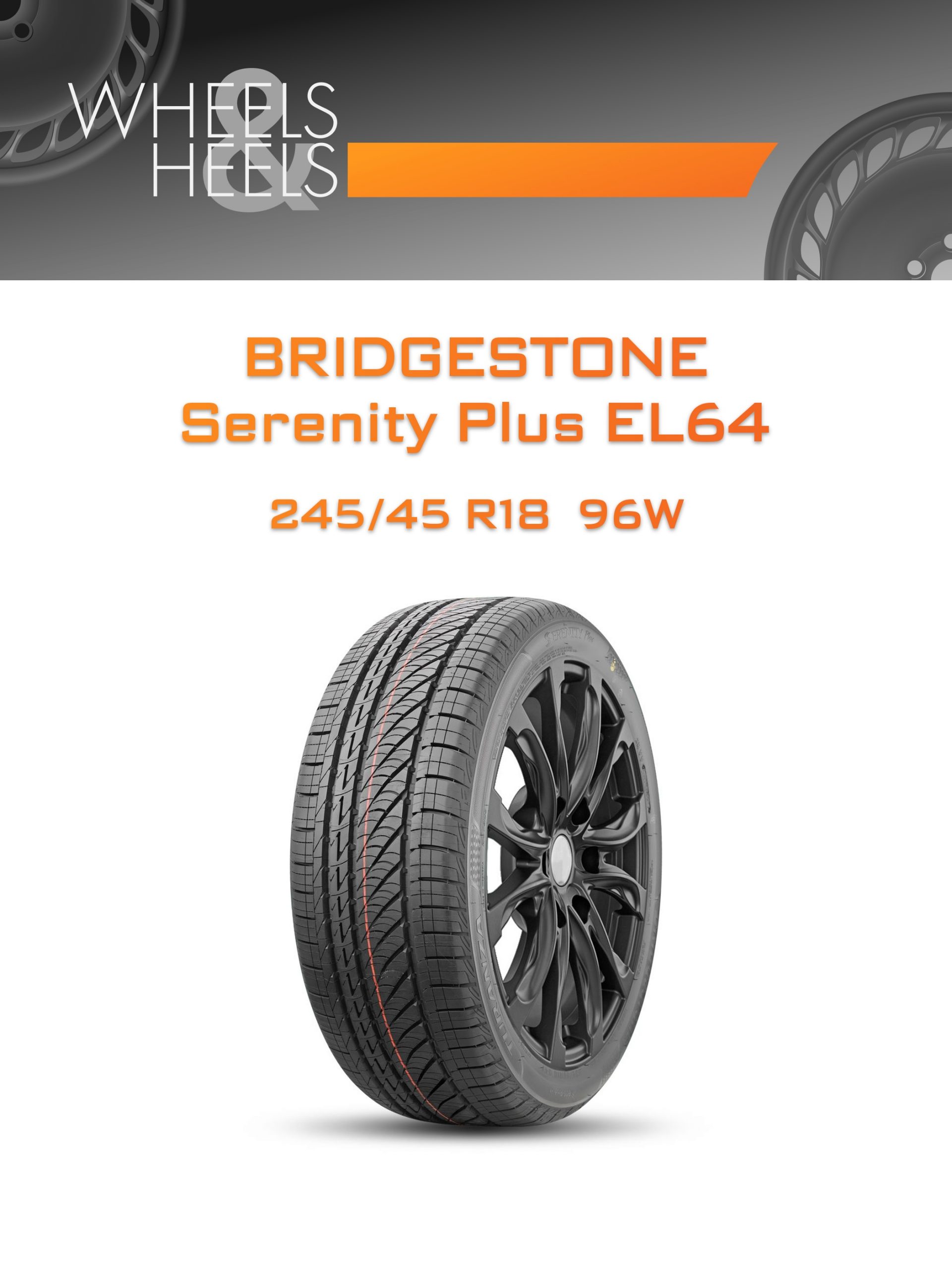 Шины Bridgestone Serenity Plus EL64 | Каталог Wheelsnheels.ru