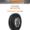 Шины MIRAGE MR-MT172 | Каталог Wheelsnheels.ru