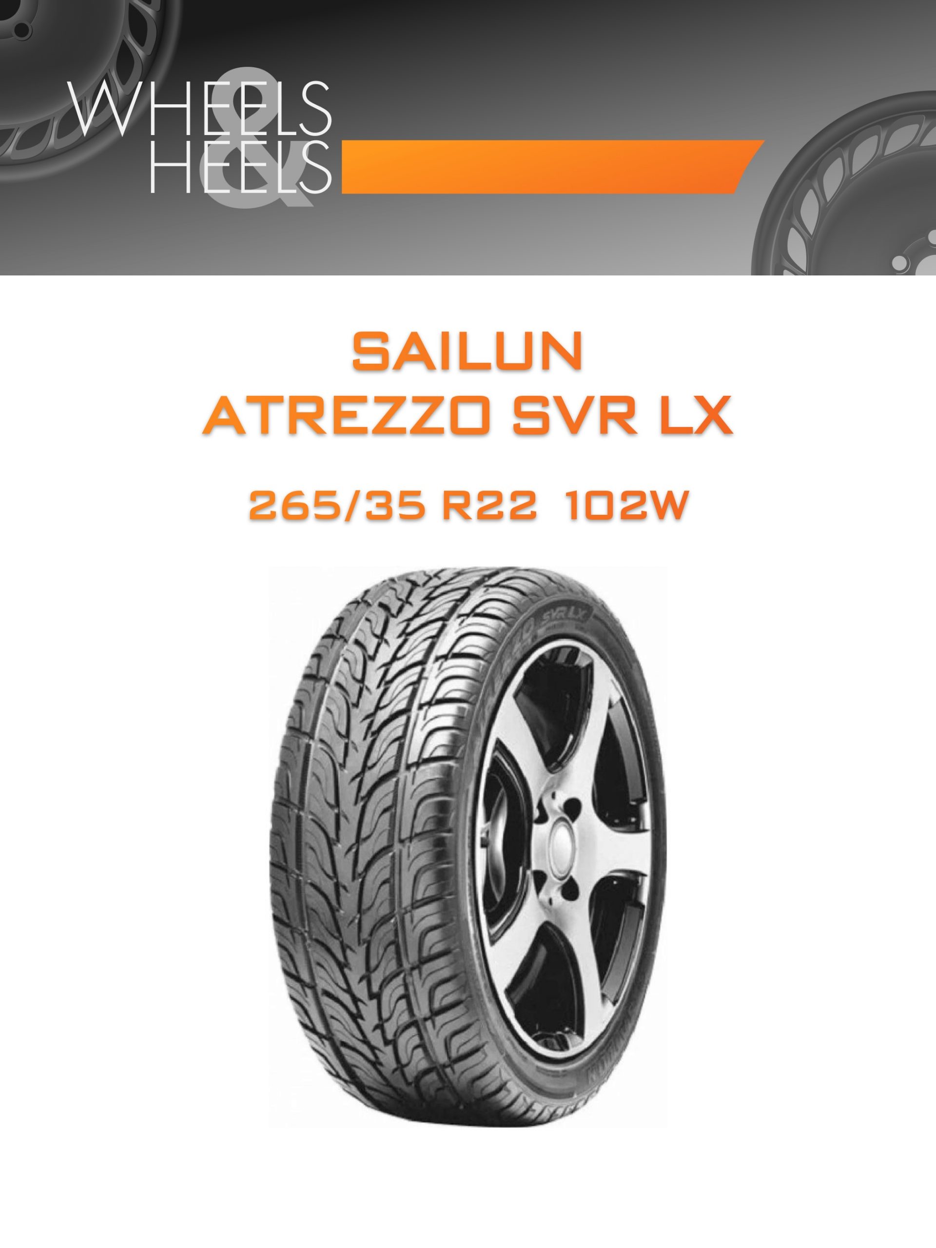 Шины Sailun ATREZZO SVR LX | Каталог Wheelsnheels.ru