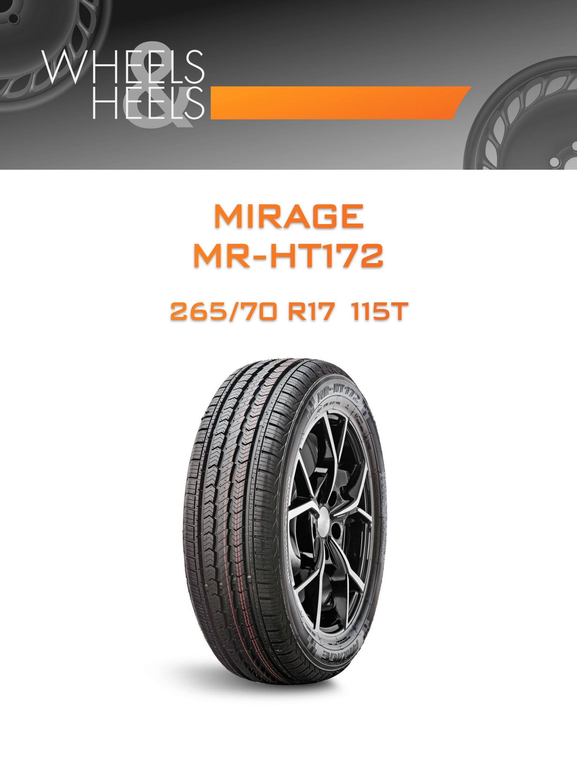 Шины MIRAGE MR-HT172 | Каталог Wheelsnheels.ru