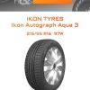 Шины Ikon Tyres Ikon Autograph Aqua 3 | Каталог Wheelsnheels.ru