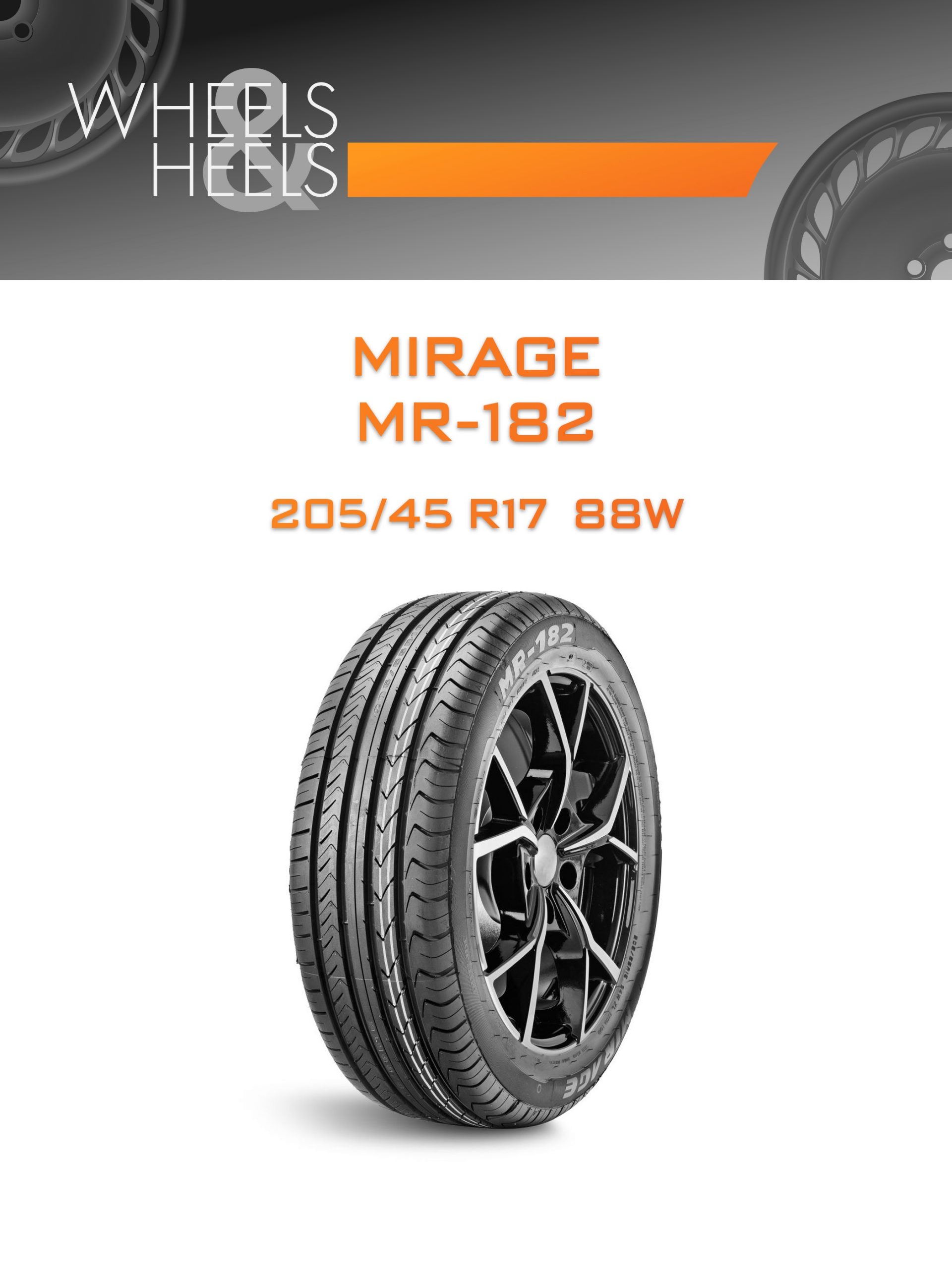 Шины MIRAGE MR-182 | Каталог Wheelsnheels.ru