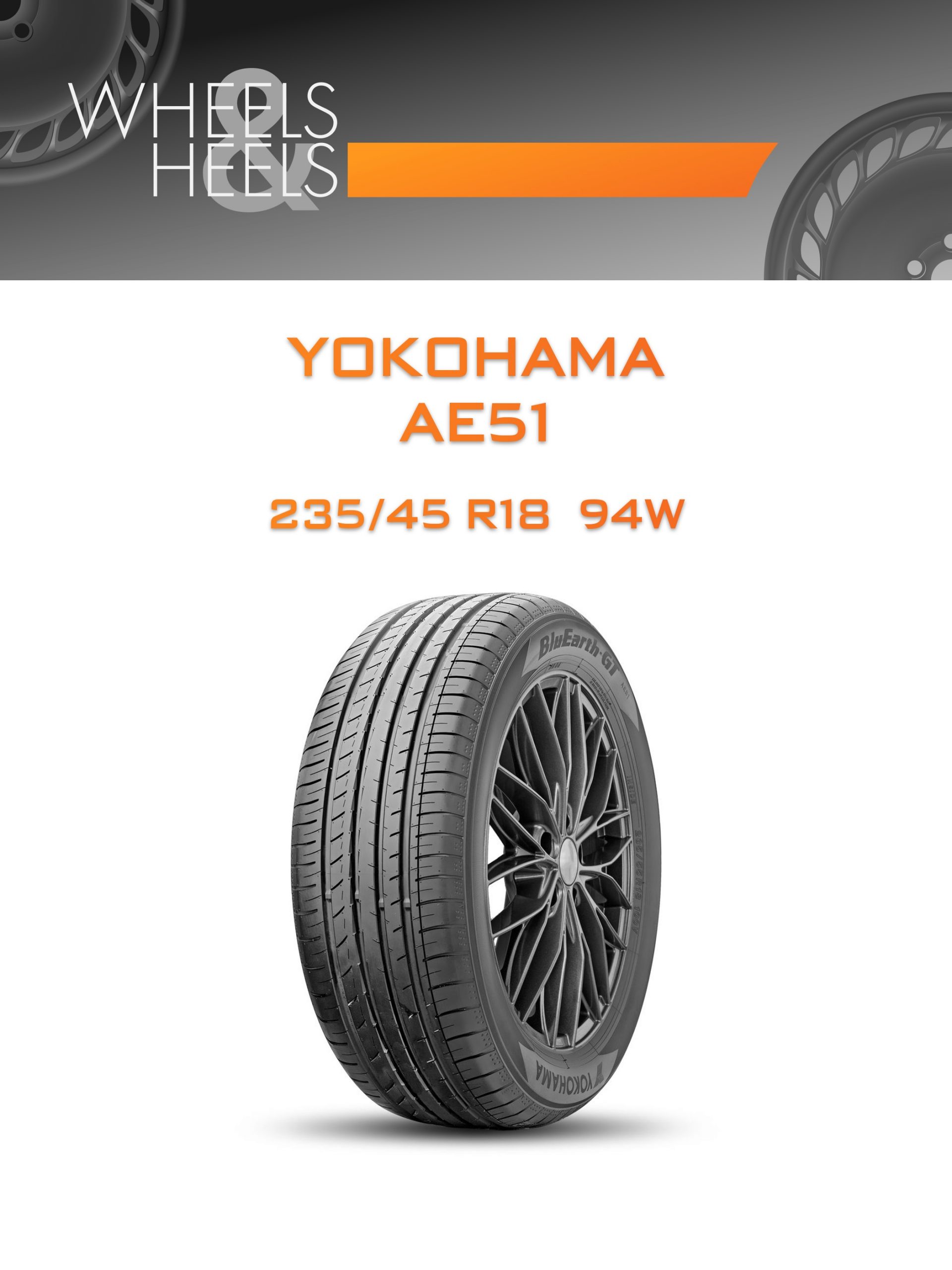 Шины Yokohama AE51 | Каталог Wheelsnheels.ru