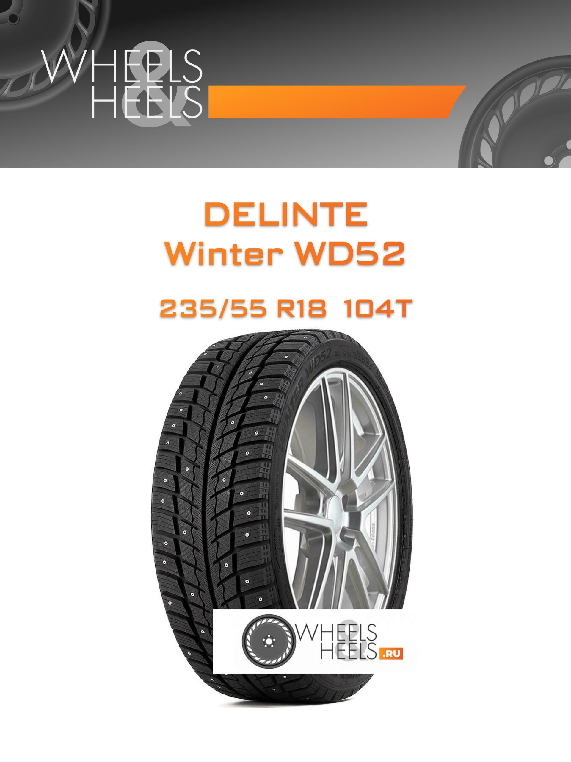 Шины Delinte Winter WD52 | Каталог Wheelsnheels.ru