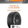 Шины Michelin X-ICE SNOW | Каталог Wheelsnheels.ru