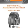 Шины Continental EcoContact 6 ContiSeal | Каталог Wheelsnheels.ru