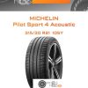 Шины Michelin Pilot Sport 4 Acoustic | Каталог Wheelsnheels.ru
