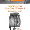 Шины Continental ContiSportContact 7 | Каталог Wheelsnheels.ru