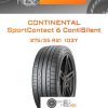 Шины Continental SportContact 6 ContiSilent | Каталог Wheelsnheels.ru