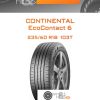 Шины Continental EcoContact 6 | Каталог Wheelsnheels.ru