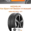 Шины Michelin Pilot Sport All Season 4 Acoustic | Каталог Wheelsnheels.ru