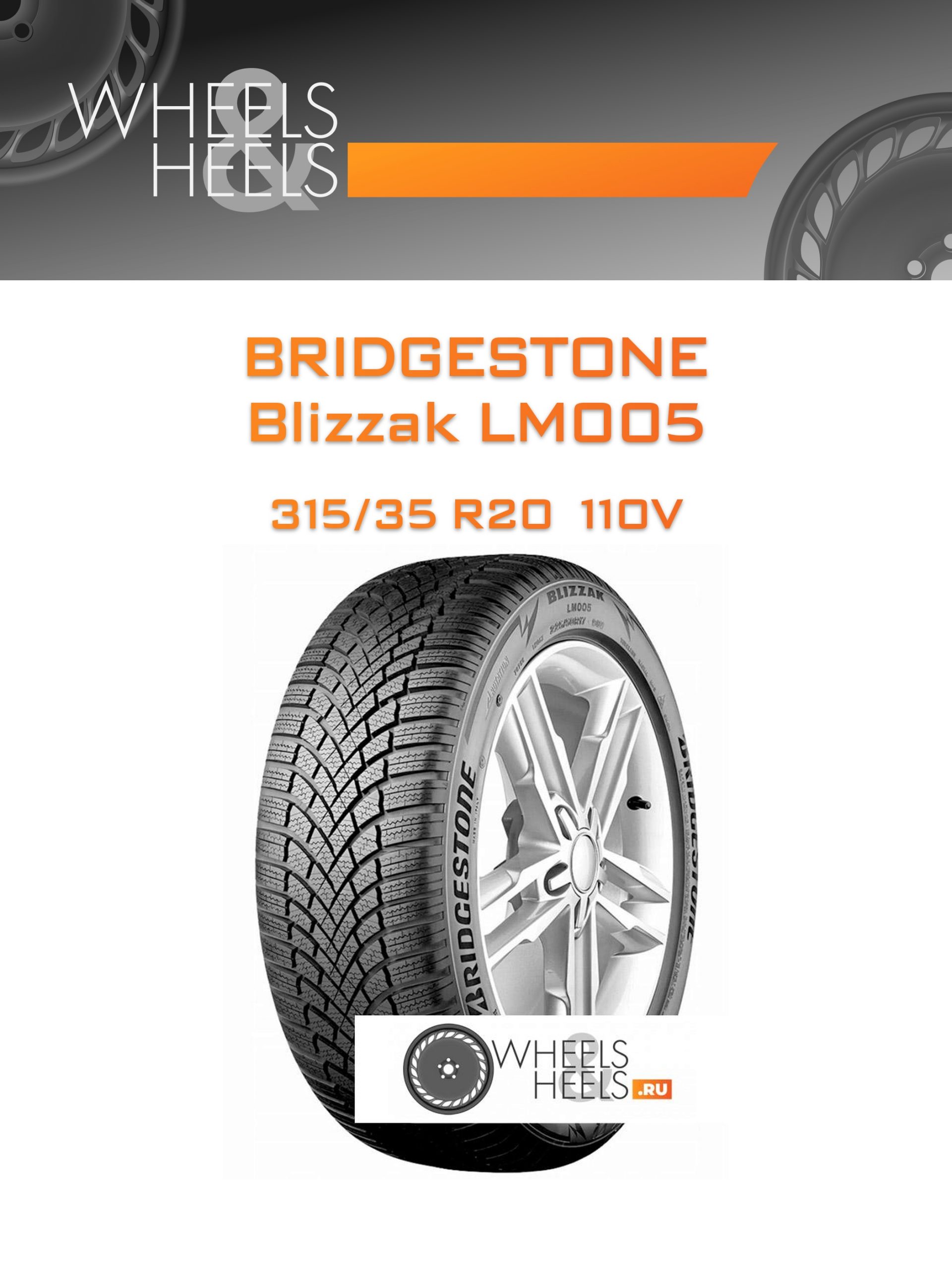Шины Bridgestone Blizzak LM005 | Каталог Wheelsnheels.ru