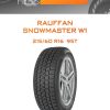Шины RAUFFAN SNOWMASTER W1 | Каталог Wheelsnheels.ru