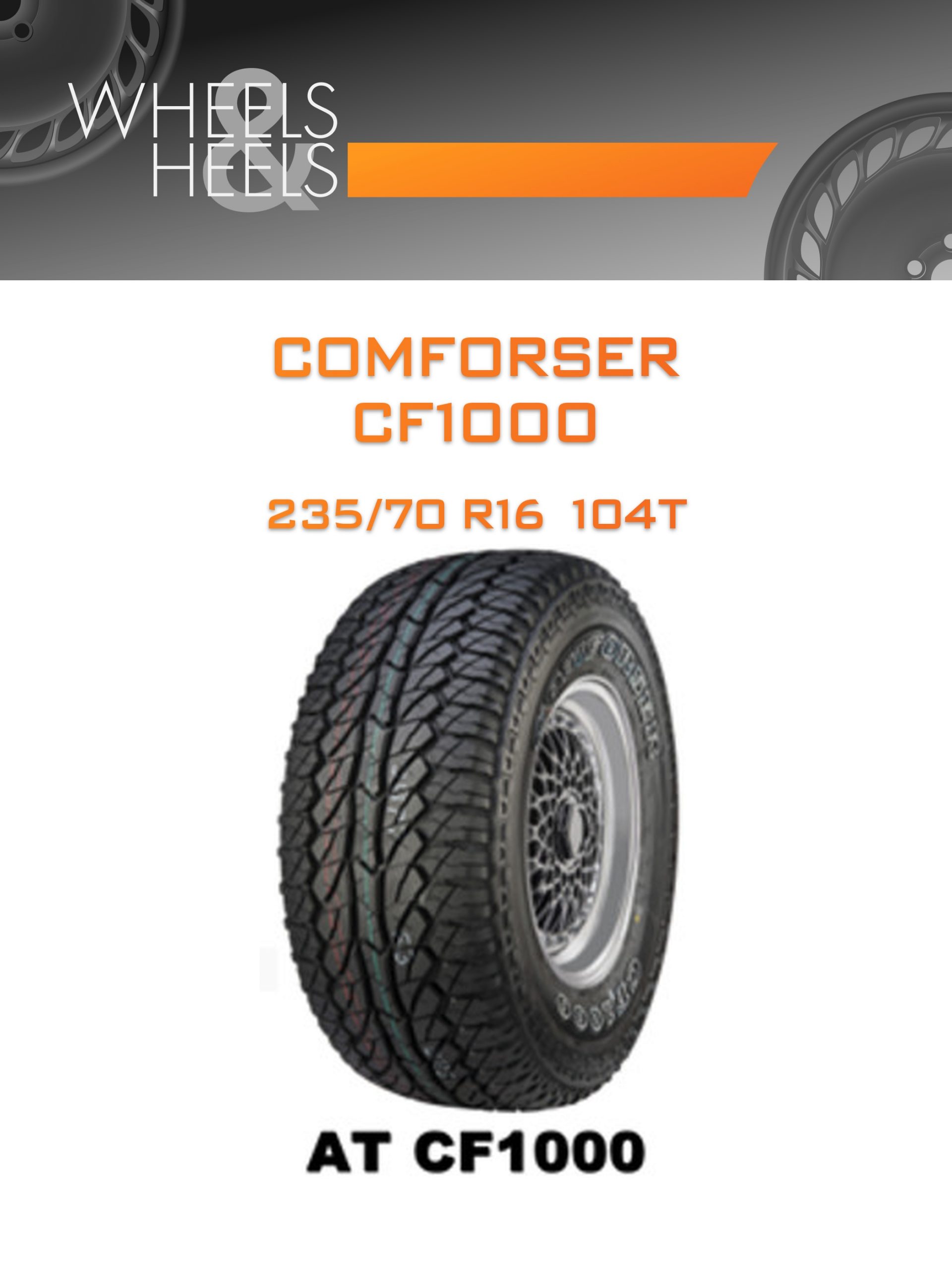 Шины COMFORSER CF1000 | Каталог Wheelsnheels.ru