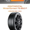 Шины CONTINENTAL WinterContact TS 850 P | Каталог Wheelsnheels.ru