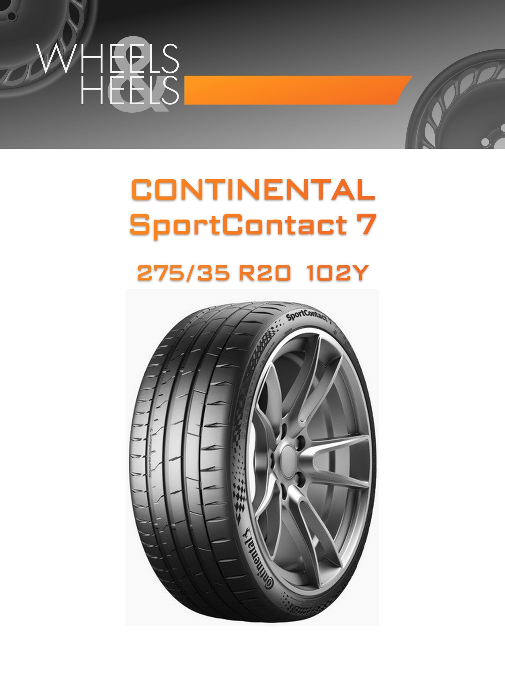 Шины CONTINENTAL SportContact 7 | Каталог Wheelsnheels.ru