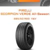 Шины PIRELLI SCORPION VERDE All-Season | Каталог Wheelsnheels.ru