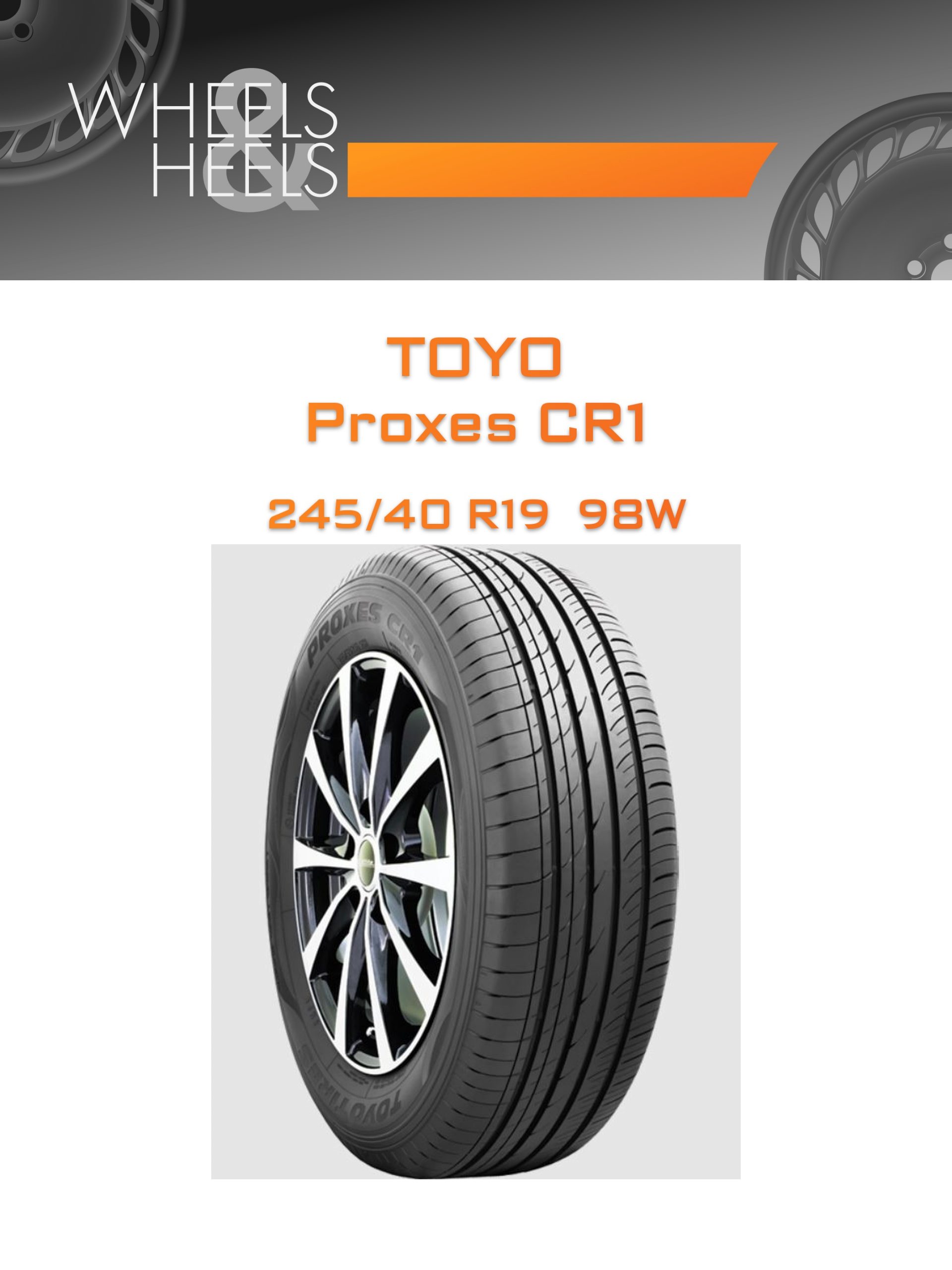 Шины TOYO Proxes CR1 | Каталог Wheelsnheels.ru