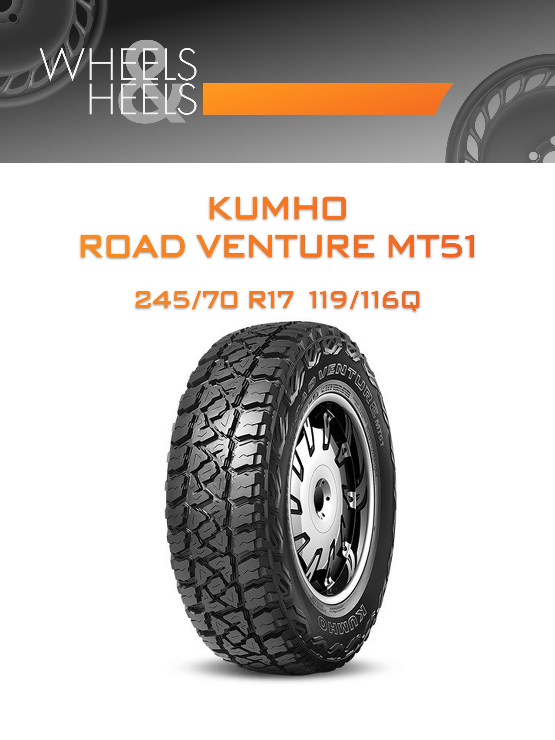 Шины KUMHO ROAD VENTURE MT51 | Каталог Wheelsnheels.ru