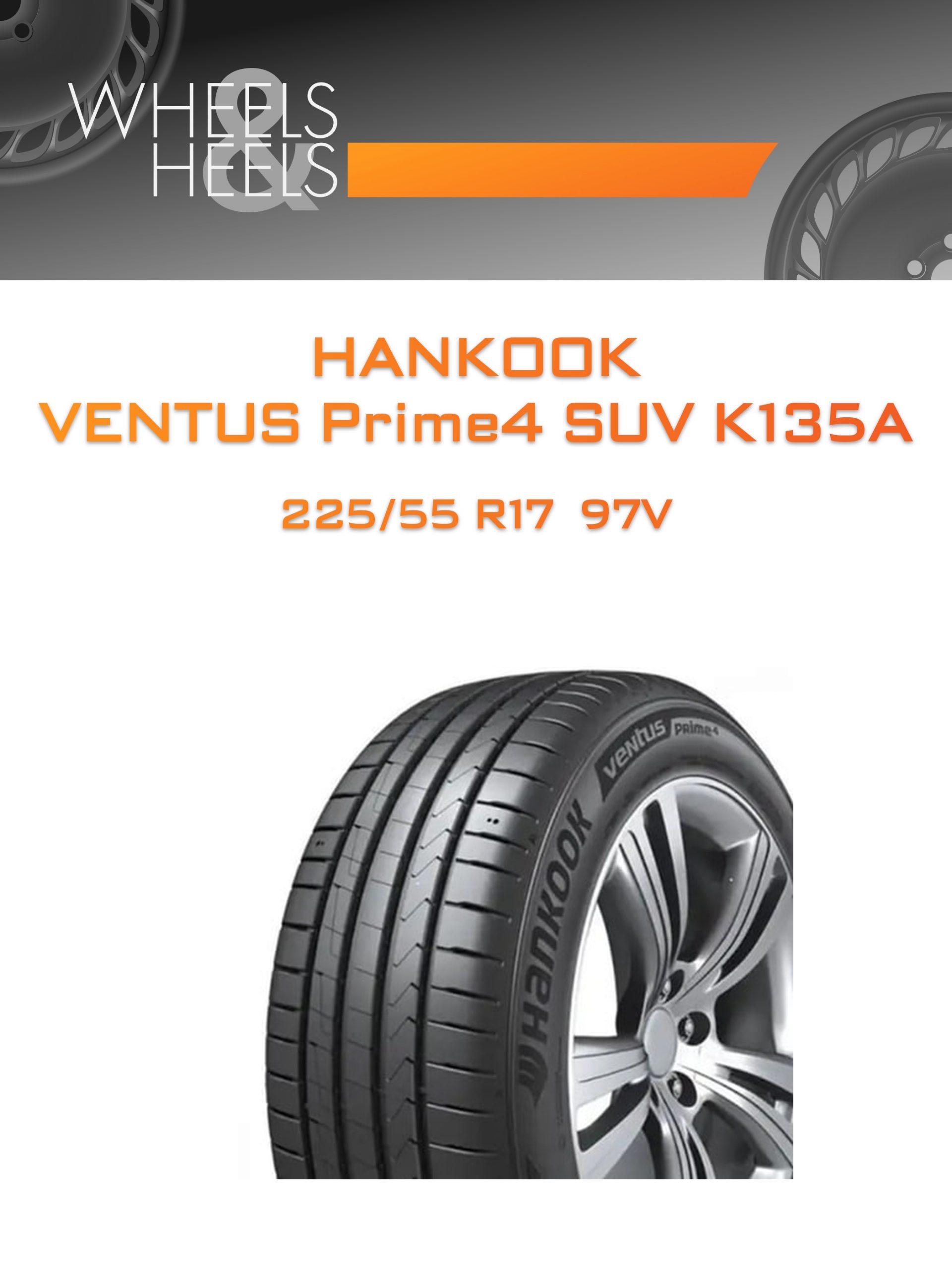 Шины HANKOOK VENTUS Prime4 SUV K135A | Каталог Wheelsnheels.ru