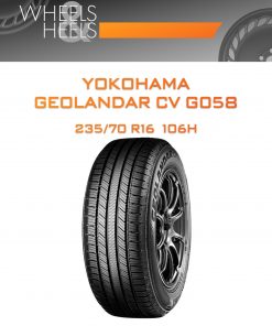 Шины YOKOHAMA GEOLANDAR CV G058 | Каталог Wheelsnheels.ru