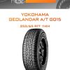 Шины YOKOHAMA GEOLANDAR A/T G015 | Каталог Wheelsnheels.ru