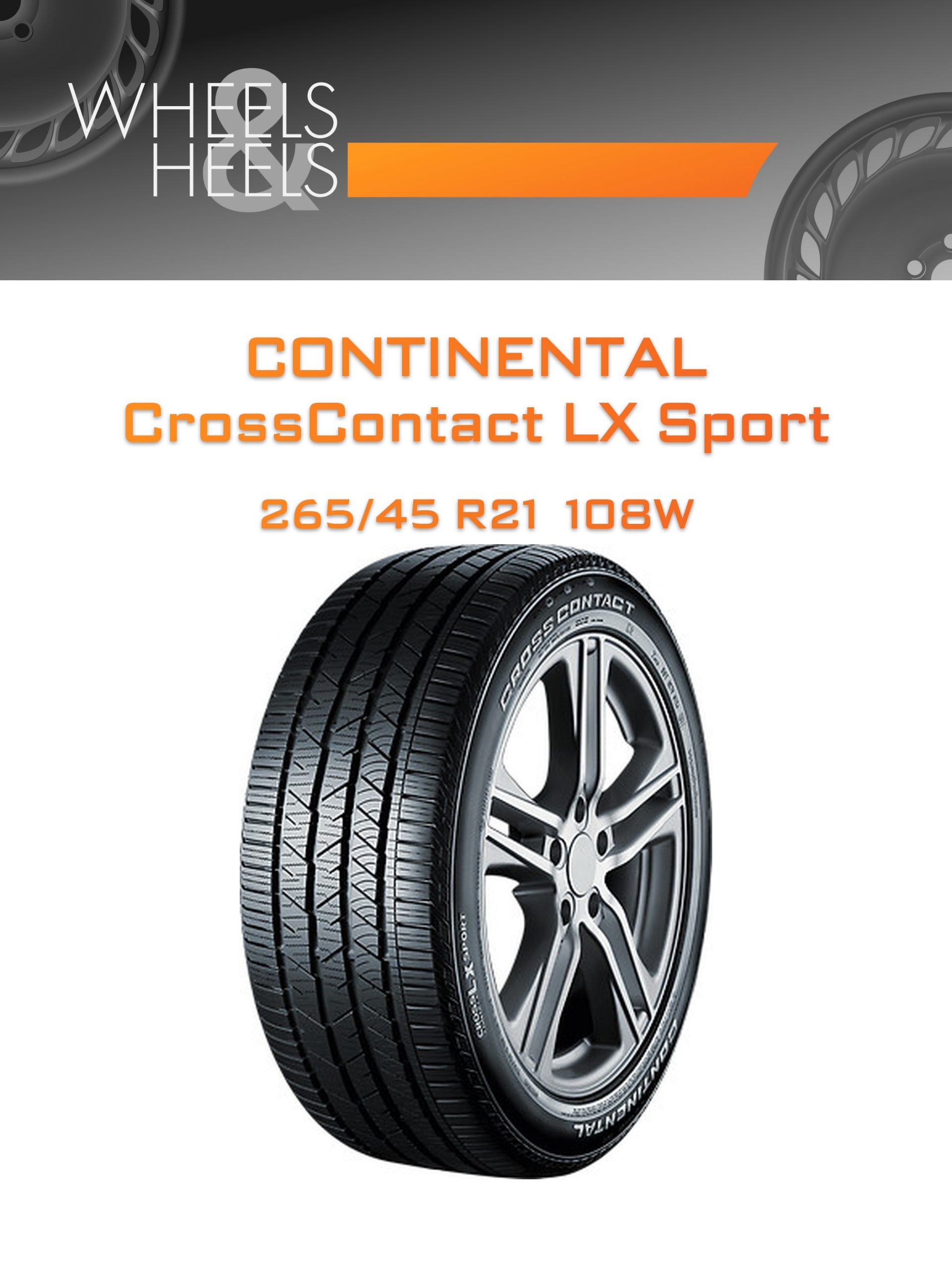 Шины CONTINENTAL CrossContact LX Sport | Каталог Wheelsnheels.ru