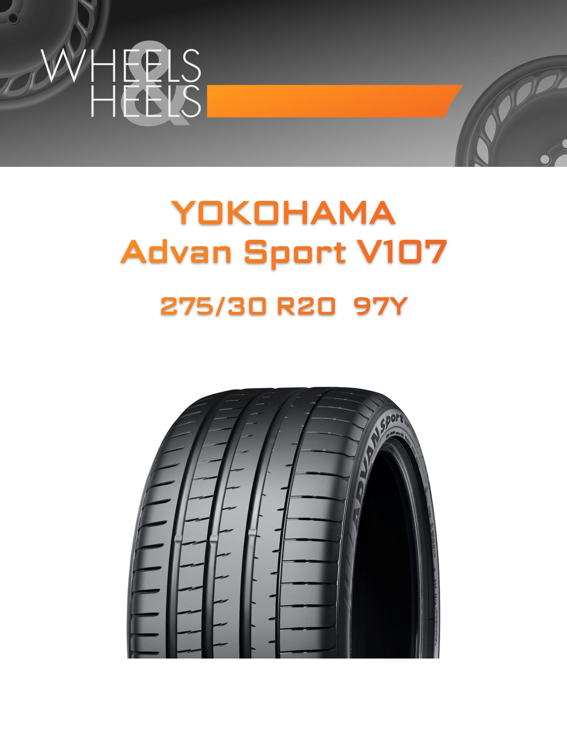 Шины YOKOHAMA Advan Sport V107 | Каталог Wheelsnheels.ru