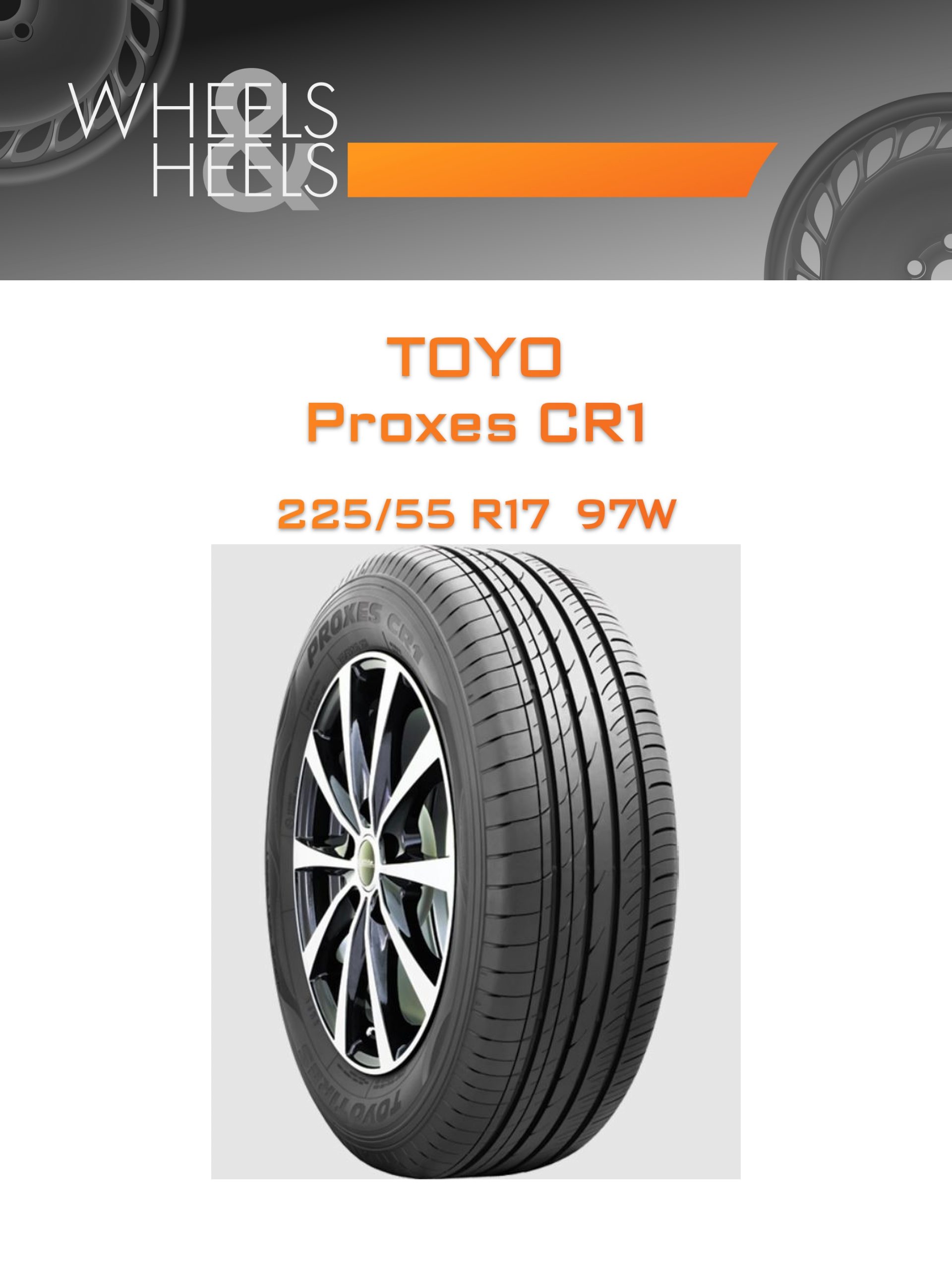 Шины TOYO Proxes CR1 | Каталог Wheelsnheels.ru