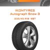 Шины IKONTyres Autograph Snow 3 | Каталог Wheelsnheels.ru