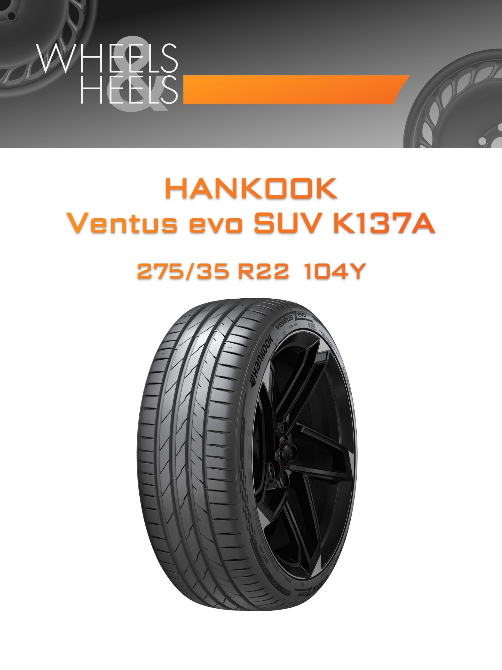 Шины HANKOOK Ventus evo SUV K137A | Каталог Wheelsnheels.ru