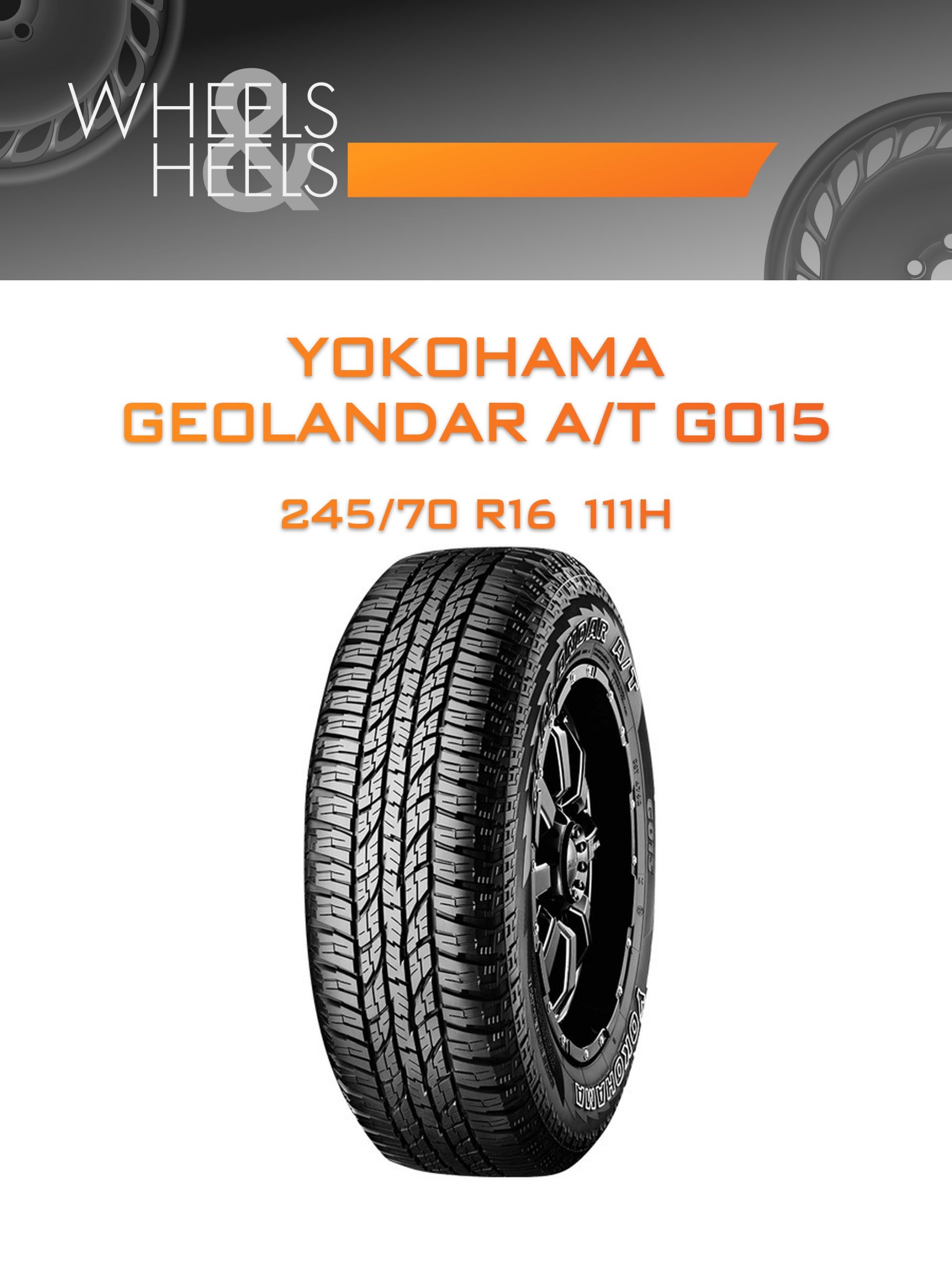 Шины YOKOHAMA GEOLANDAR A/T G015 | Каталог Wheelsnheels.ru