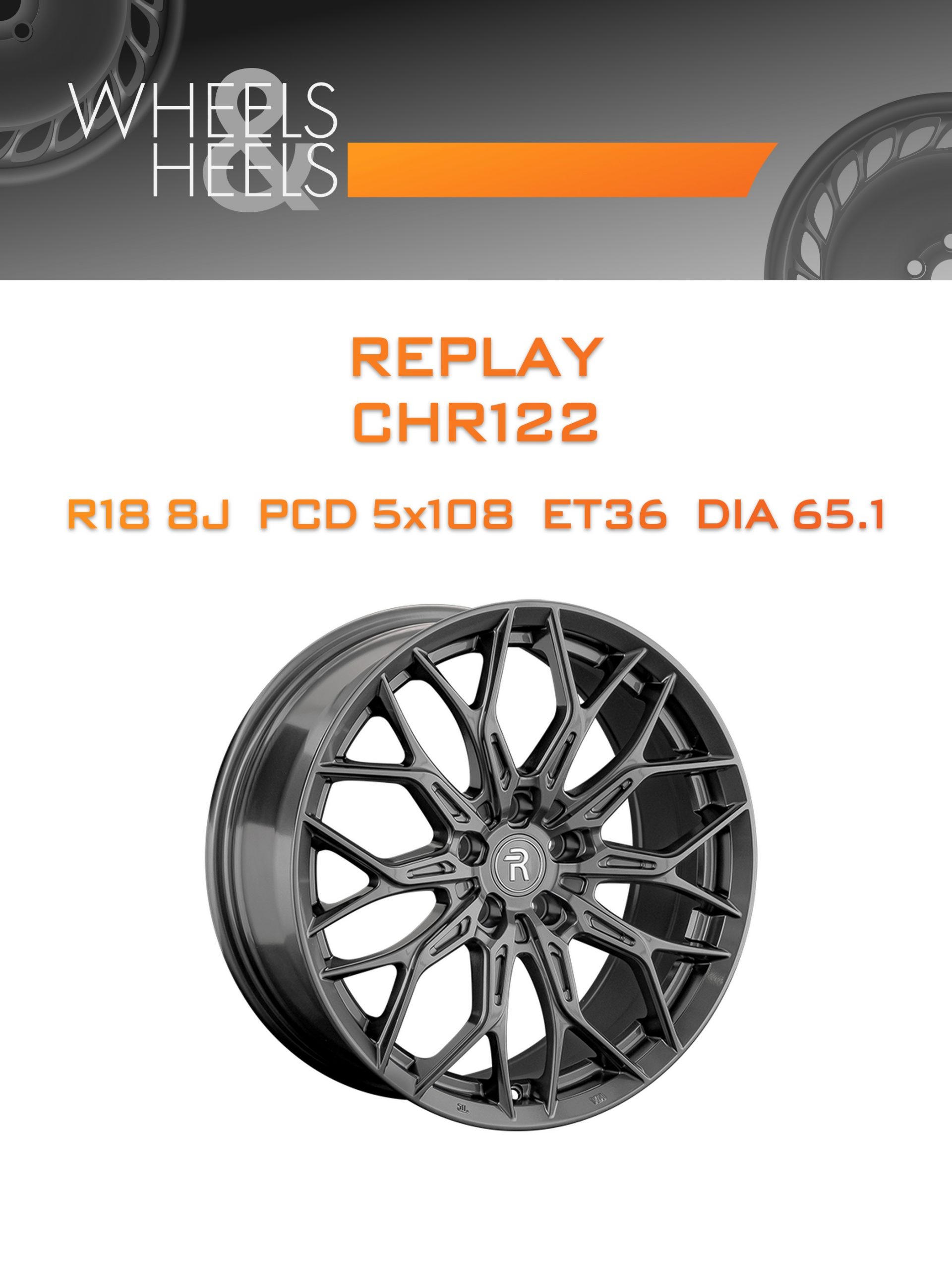 Диски REPLAY CHR122 | Каталог Wheelsnheels.ru