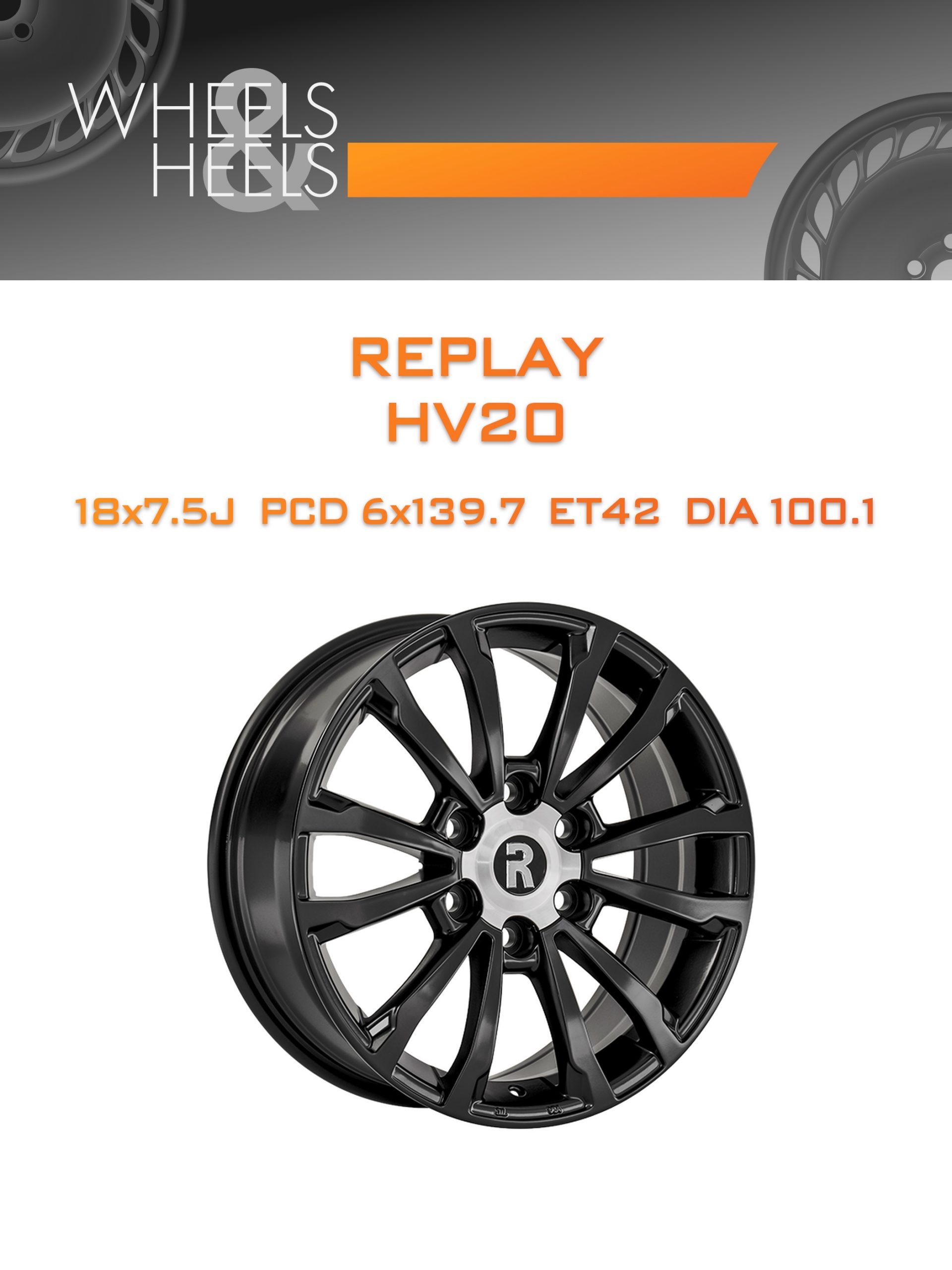 Диски REPLAY HV20 | Каталог Wheelsnheels.ru